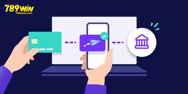 Thao tác nạp khi lựa chọn cách chuyển khoản